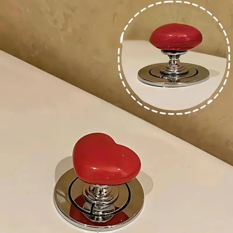 Home Depot Bathroom Vanities - Kolu Tuvalet Basın Düğmesi Kalp Şeklinde