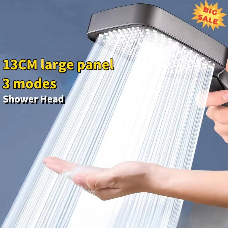 Home Bathroom Upgrades - Büyük Panel Duş Başlığı 13cm Yüksek