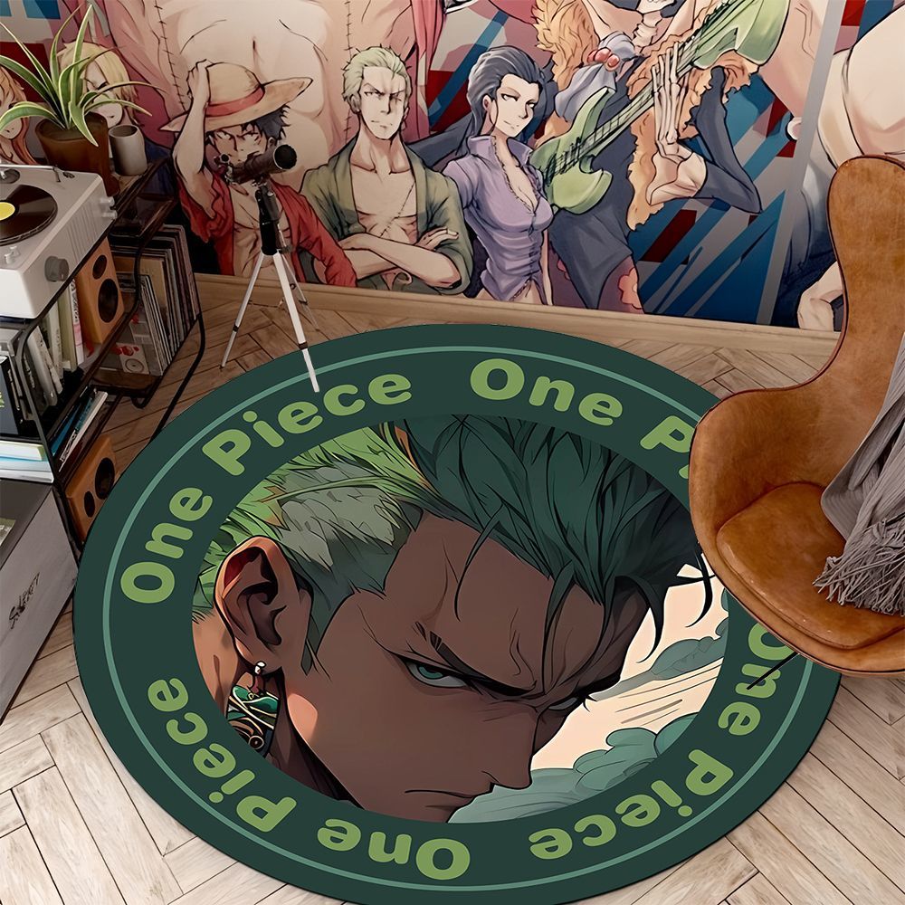 Home Goods Bathroom Accessories - Tek Parça Yer Matı Anime Kaymaz