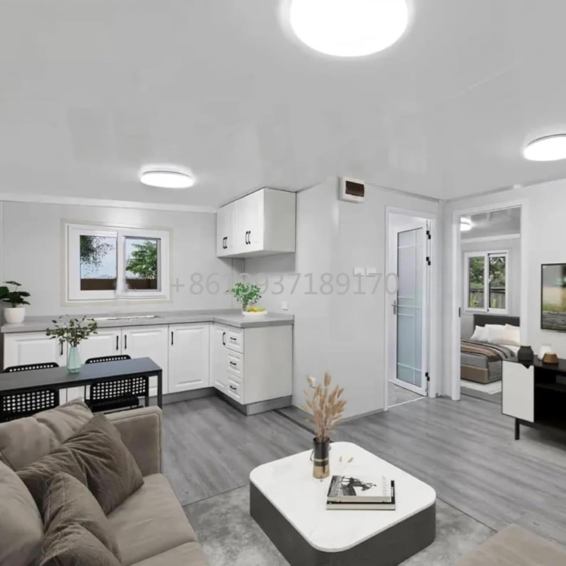 Tiny Home Bathroom Kitchen - Yetişkinler İçin Yaşam İçin Modüler Prefabrik