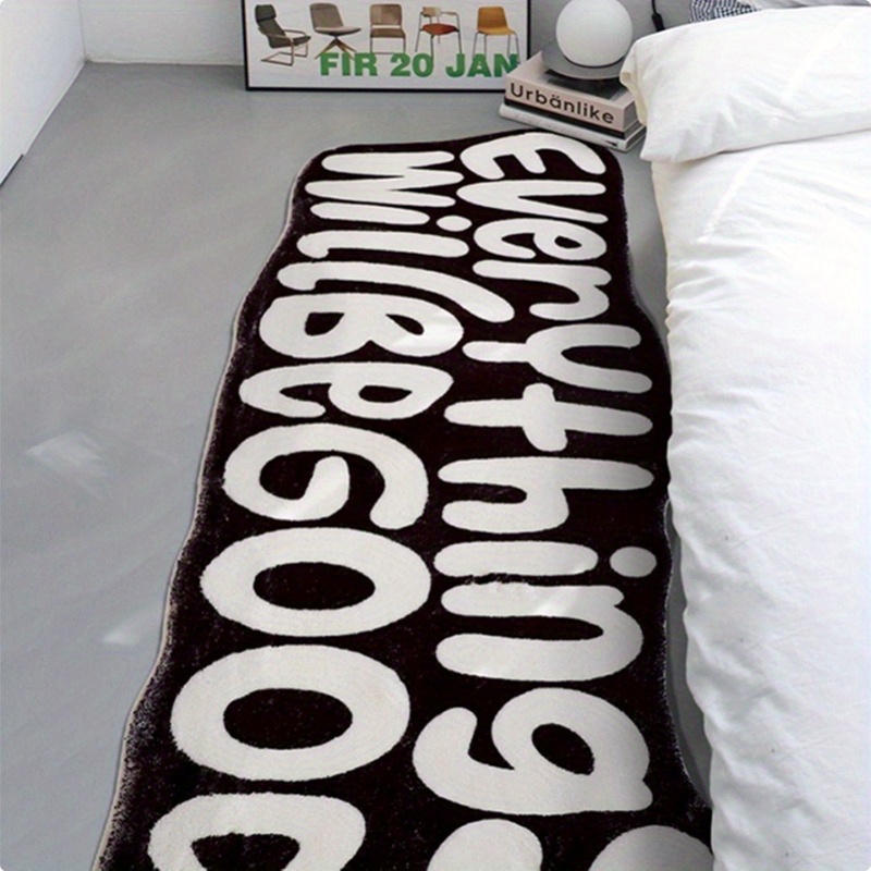 Home Goods Bathroom Rugs - VIKAMA Her Şey İyi Olacak Halı