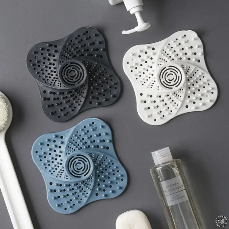 Home Bathroom Water Filter - 1 adet Anti-blokaj saç tutucu ve
