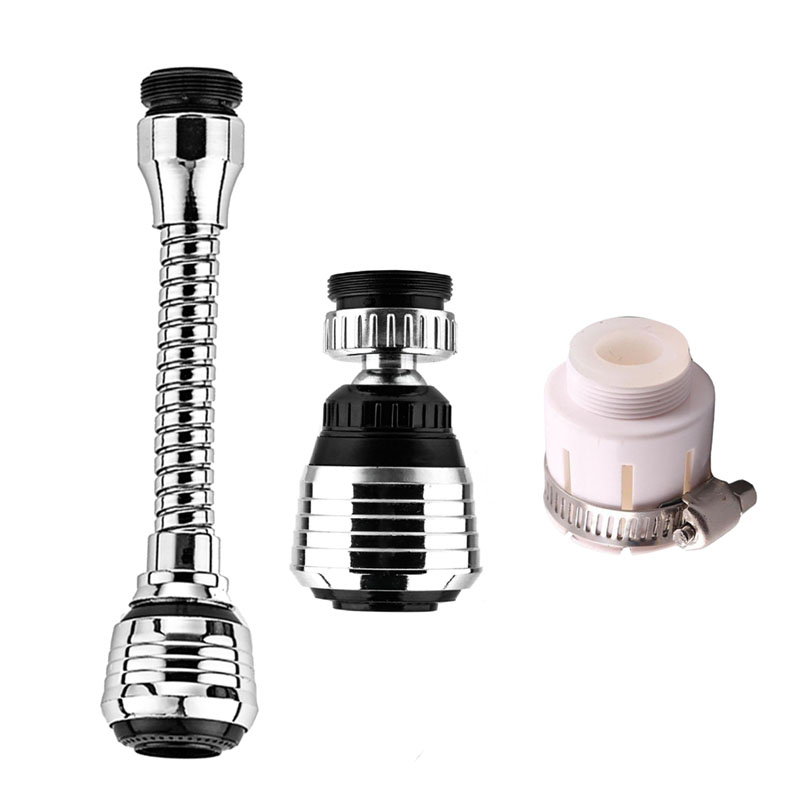 Home Bathroom Water Filter - 360 Derece Ayar Mutfak Musluk Uzatma