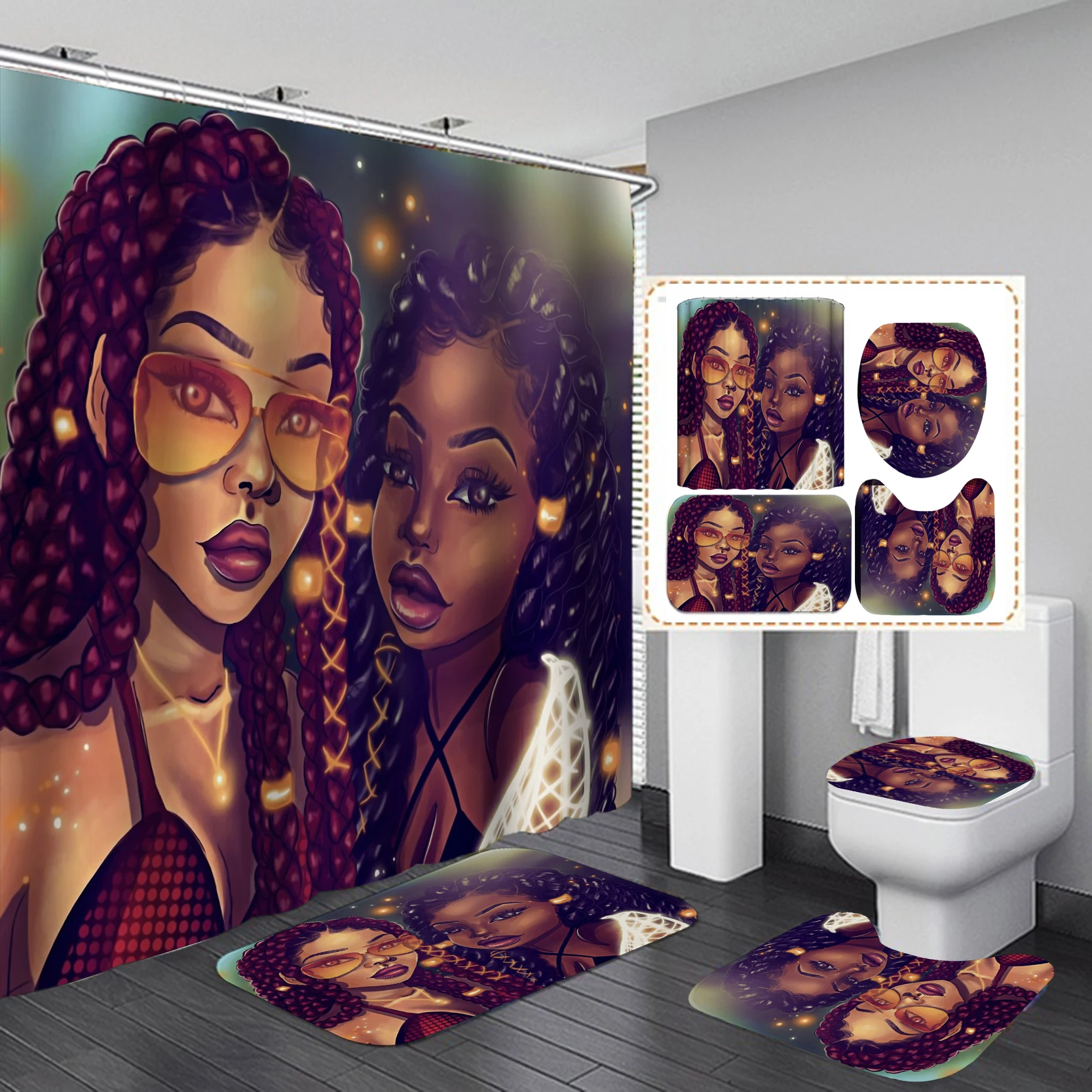 Ev Eşyaları Havalı Afrikalı Kı - Home Goods Bathroom Accessories incelemesi ve fiyatı