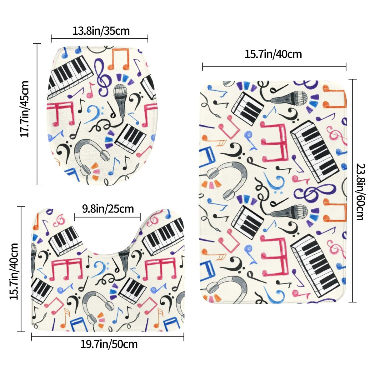 İyi Ritimler - Müzik Notları v - Home Goods Bathroom Rugs incelemesi ve fiyatı