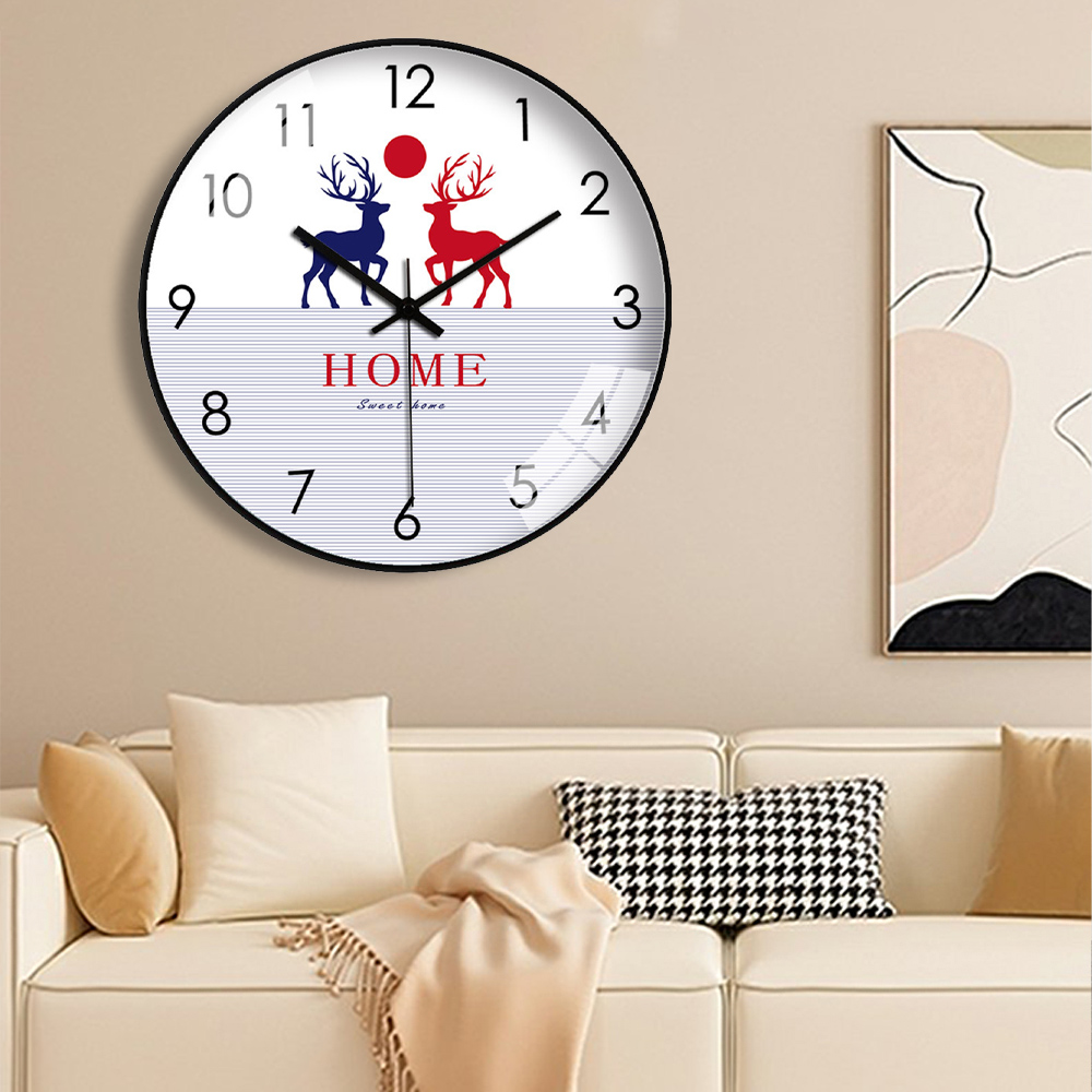 Yeni Zarif Duvar Saati Geyik B - Home Bathroom Design Simple incelemesi ve fiyatı