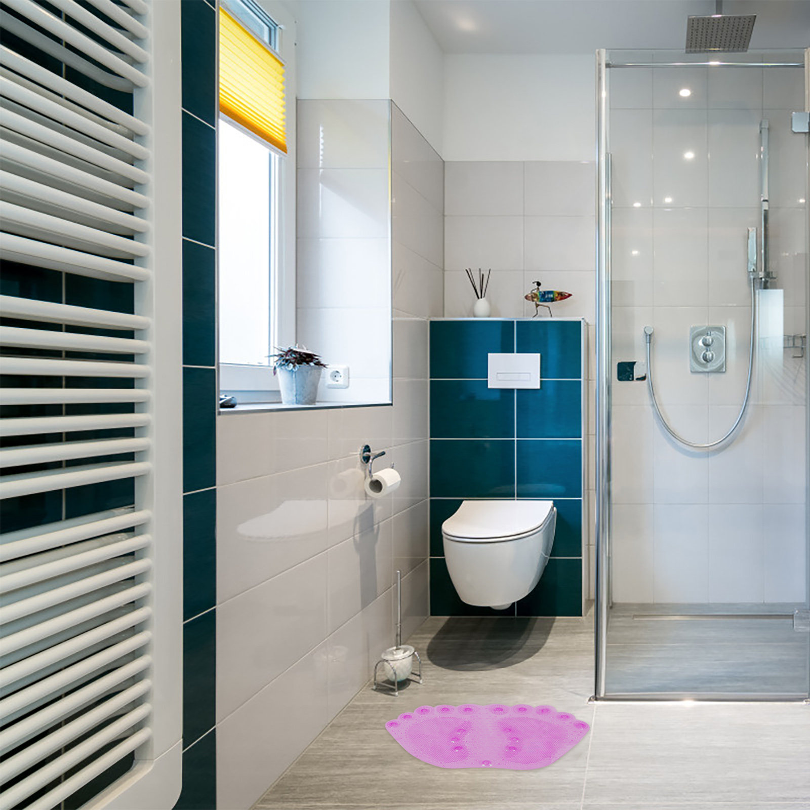 1 adet masaj banyo matı PVC ka - Home Bathroom With Sauna incelemesi ve fiyatı