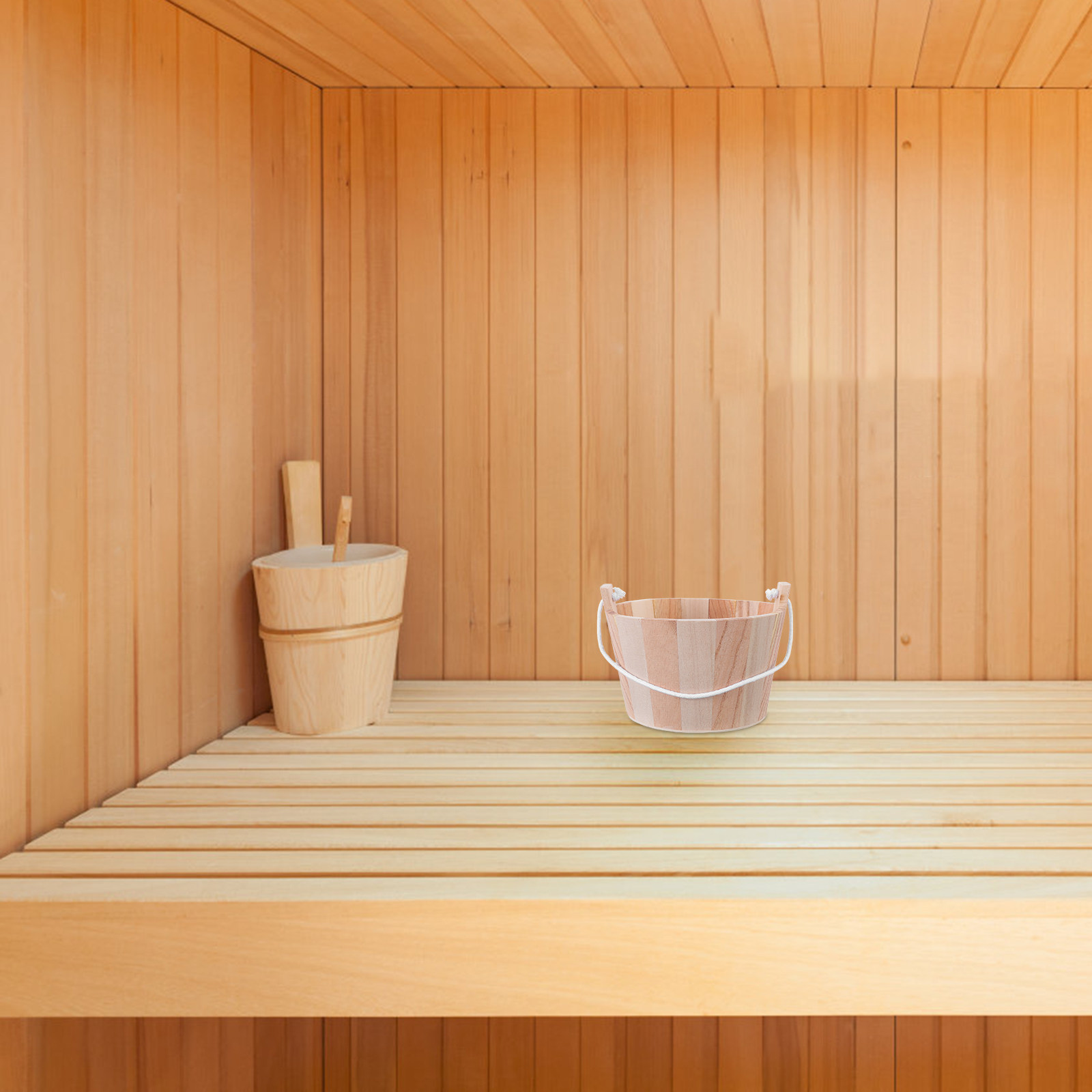 Premium Doğal Ahşap Sauna Kova - Home Bathroom With Sauna incelemesi ve fiyatı