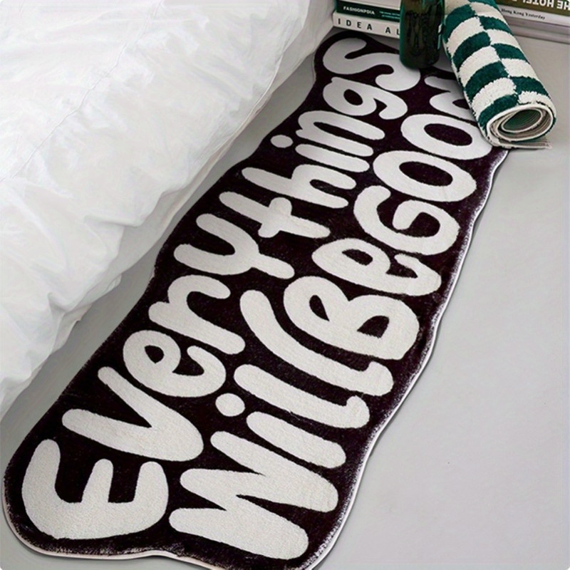 VIKAMA Her Şey İyi Olacak Halı - Home Goods Bathroom Rugs incelemesi ve fiyatı