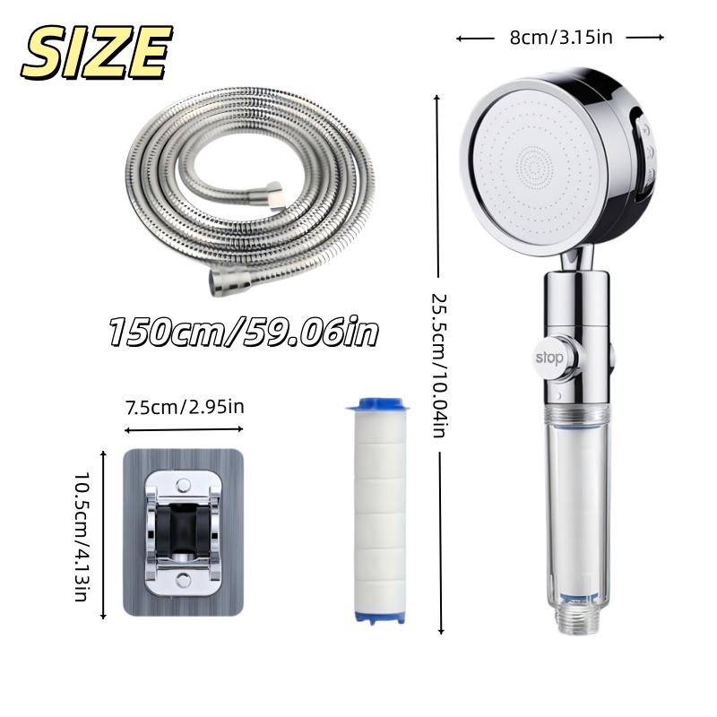 Görünür Filtreli Pencereli El  - Home Bathroom Water Filter incelemesi ve fiyatı