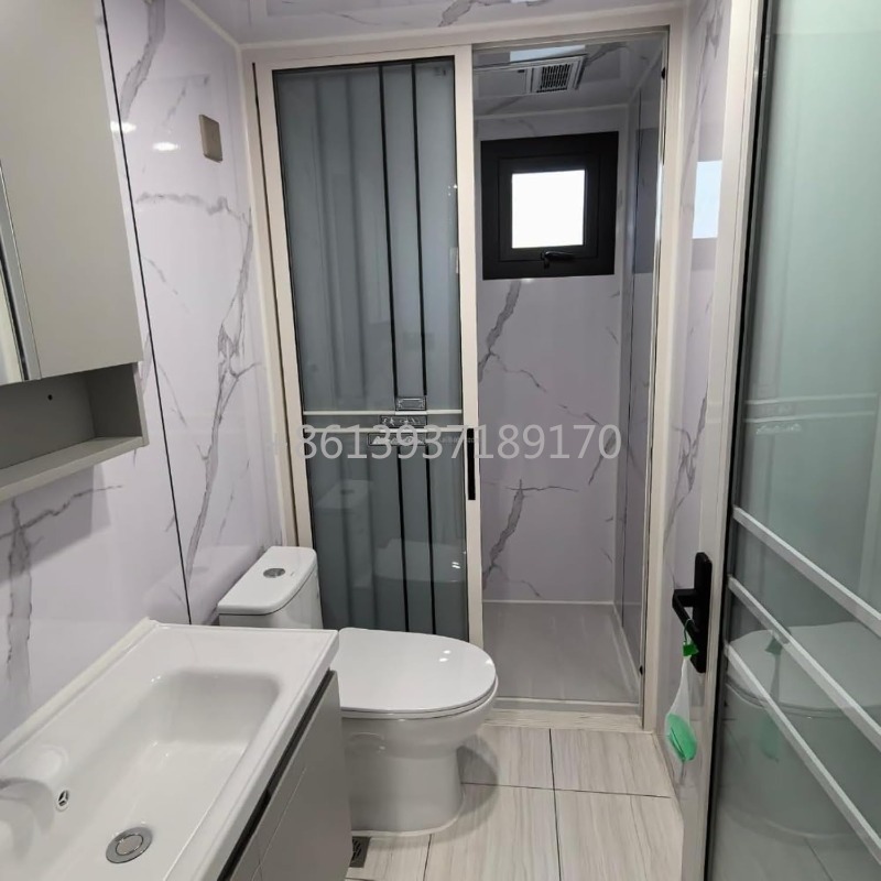 20 fit 2 Yatak Odalı, Tam Dona - Tiny Home Bathroom Kitchen incelemesi ve fiyatı