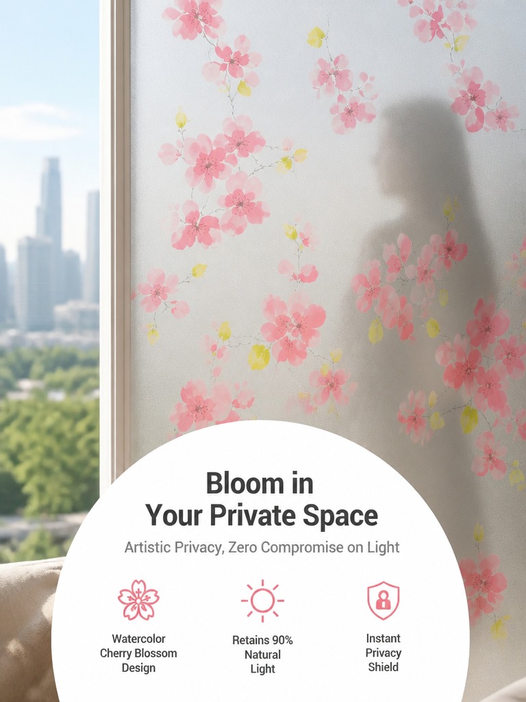 Buzlu Gizlilik Cam Filmi Yarı  - Home Bathroom Glass incelemesi ve fiyatı