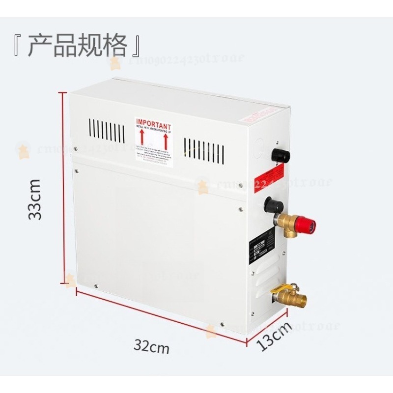 4.5KW Spa Jeneratörü 220V/380V - Home Bathroom With Sauna incelemesi ve fiyatı