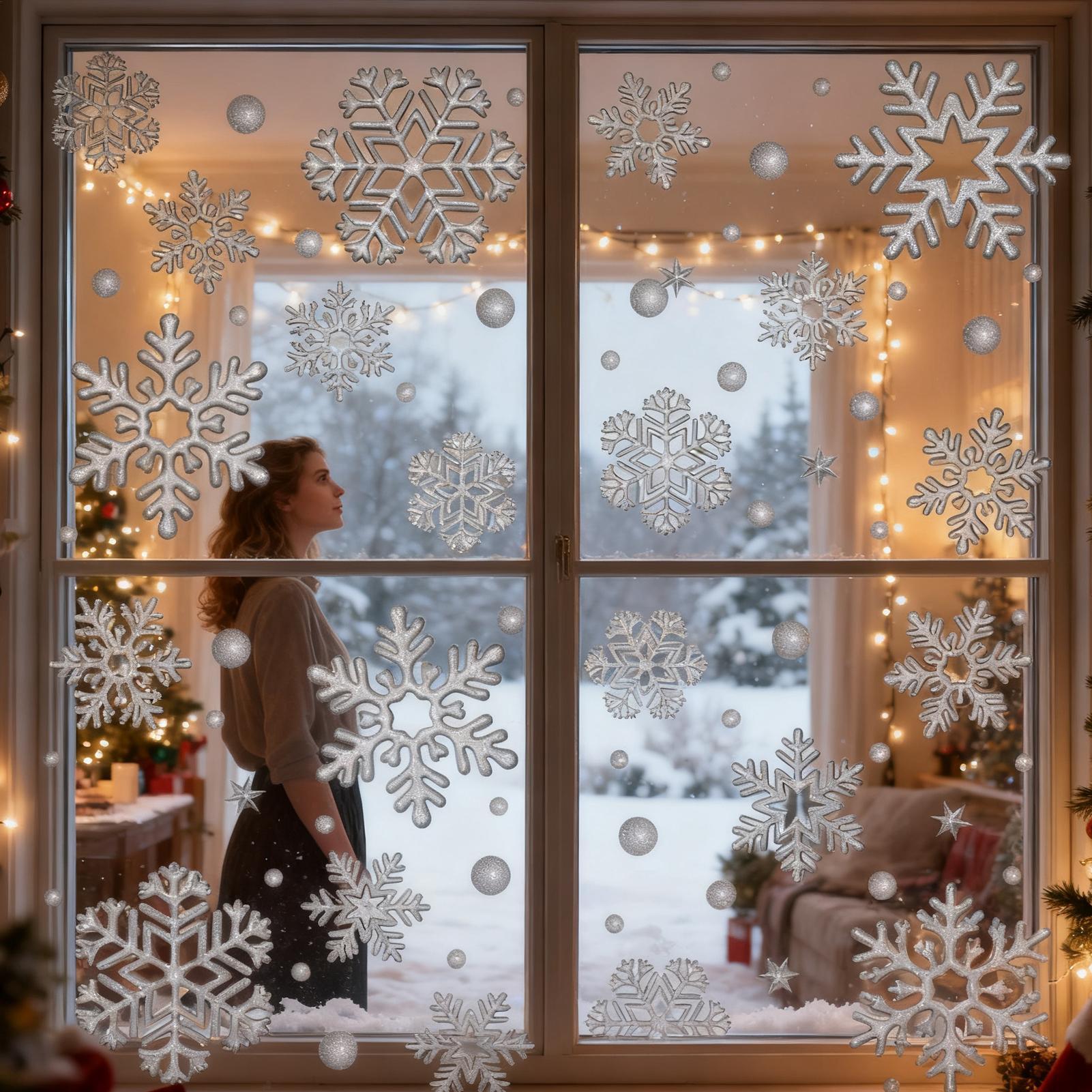 Tatil pencere çıkartmaları sta - Home Bathroom Glass incelemesi ve fiyatı