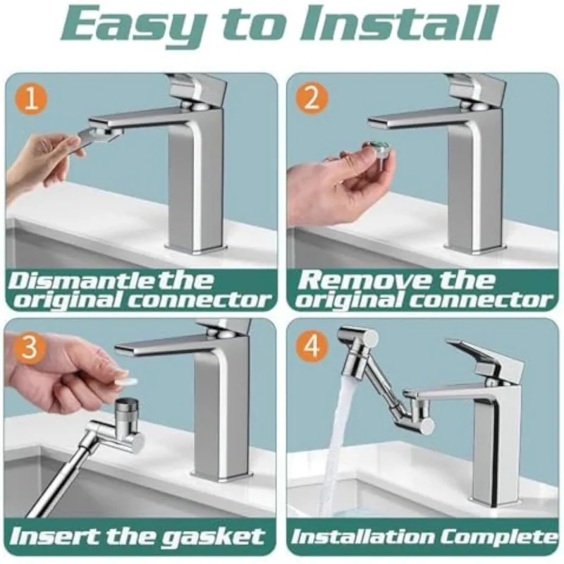 1440 Mutfak Ölçeklenebilir Met - Home Bathroom Water Filter incelemesi ve fiyatı