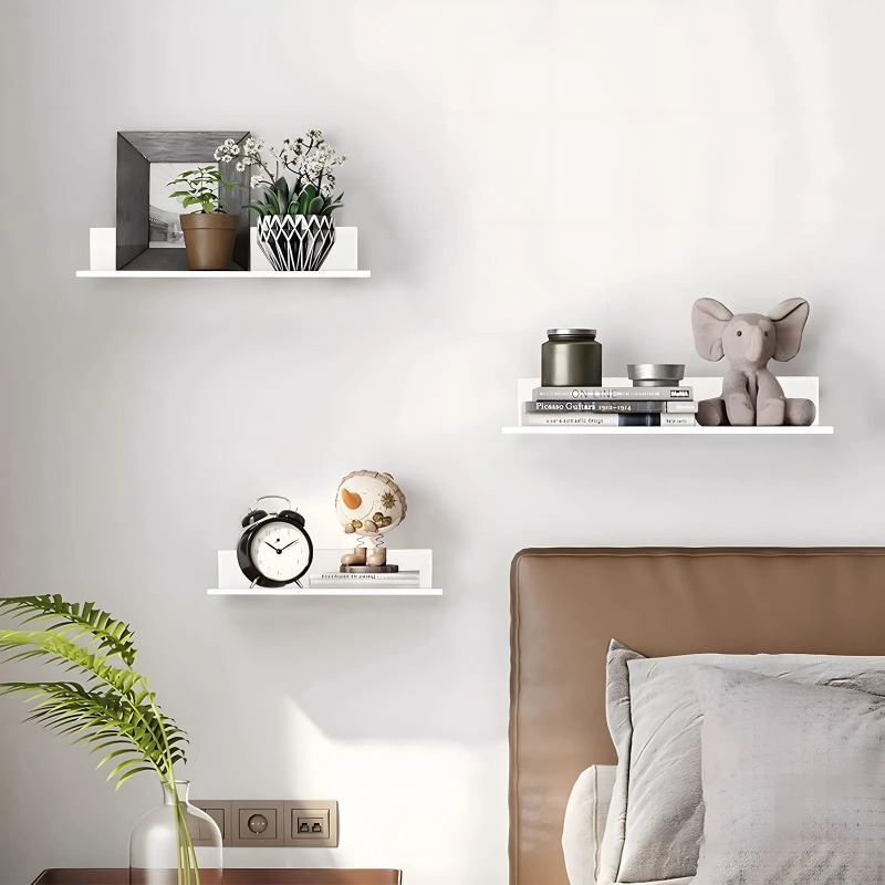 Metal Yüzer Raflar Duvara Mont - Tiny Home Bathroom Kitchen incelemesi ve fiyatı
