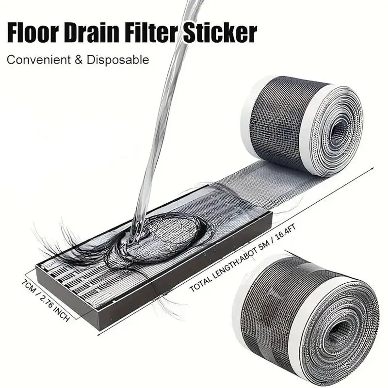 1-3 Rolls Kesilebilir Duş Dren - Home Bathroom Water Filter incelemesi ve fiyatı