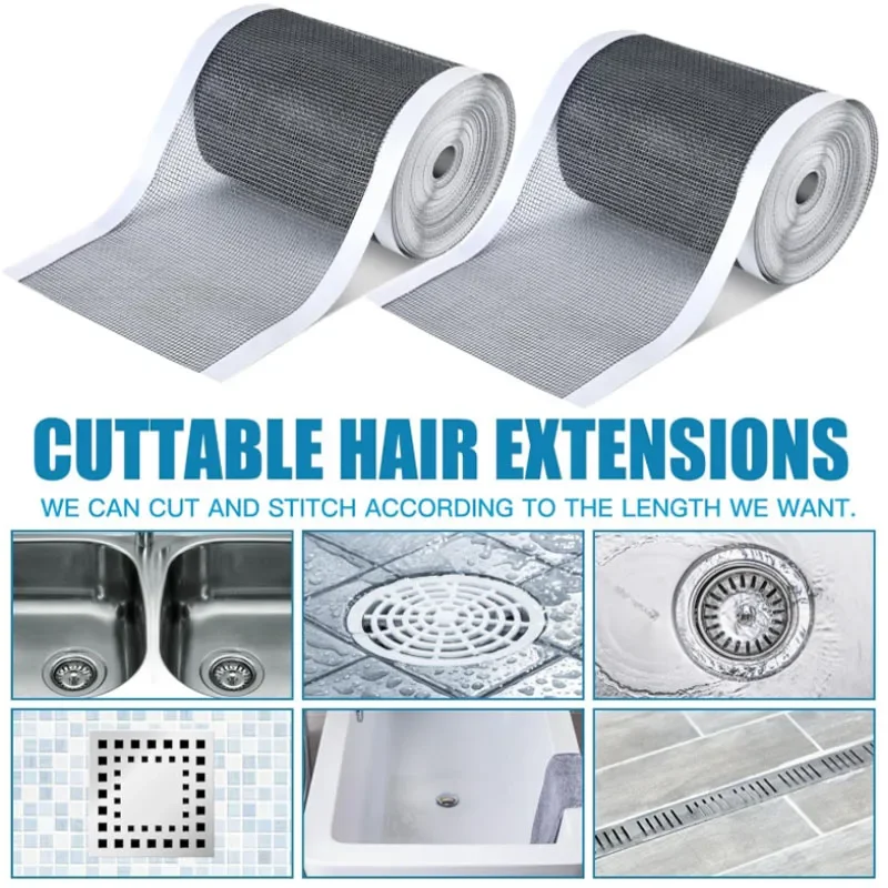 1-3 Rolls Kesilebilir Duş Dren - Home Bathroom Water Filter incelemesi ve fiyatı