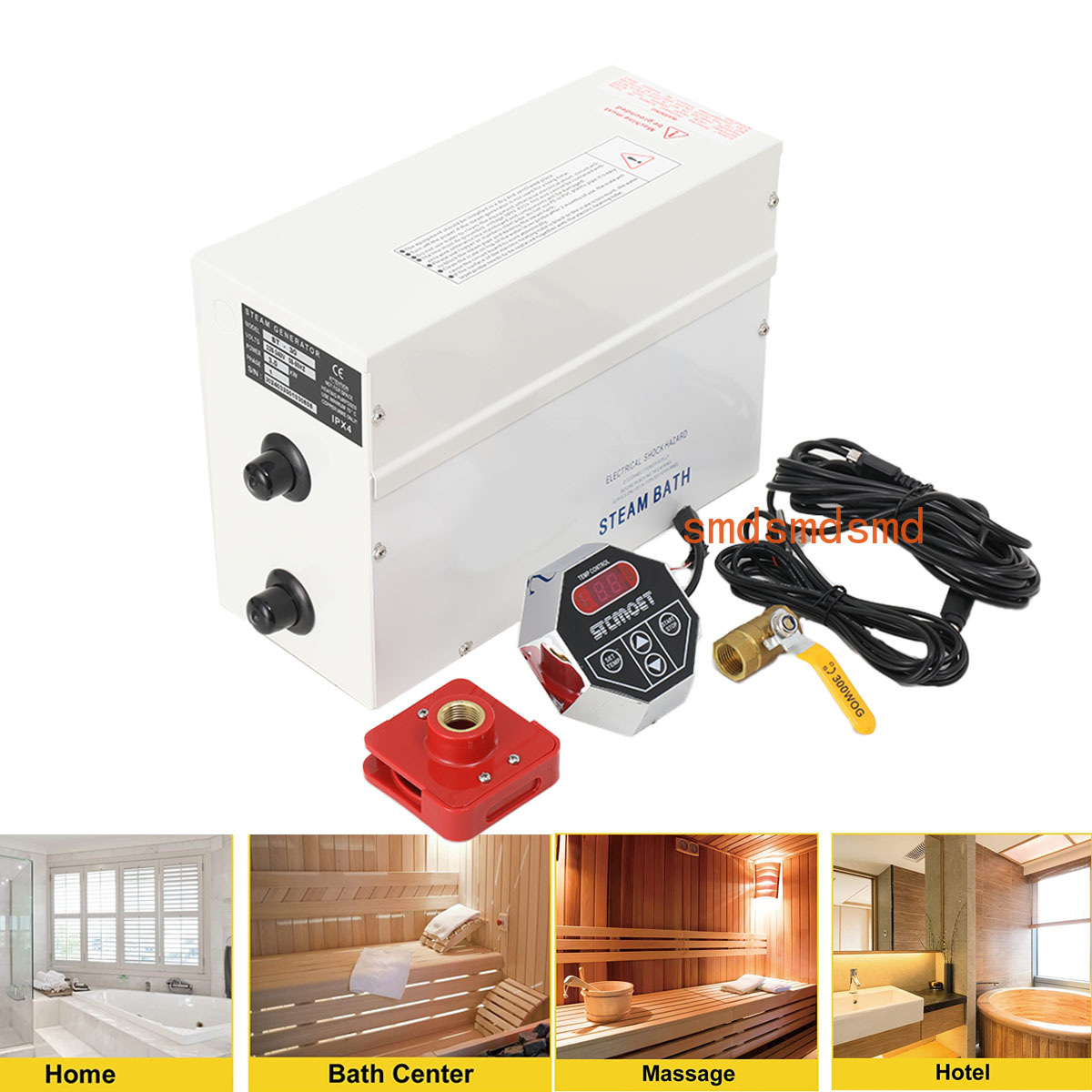 3KW Buhar Jeneratörü Ev Tipi B - Home Bathroom With Sauna incelemesi ve fiyatı