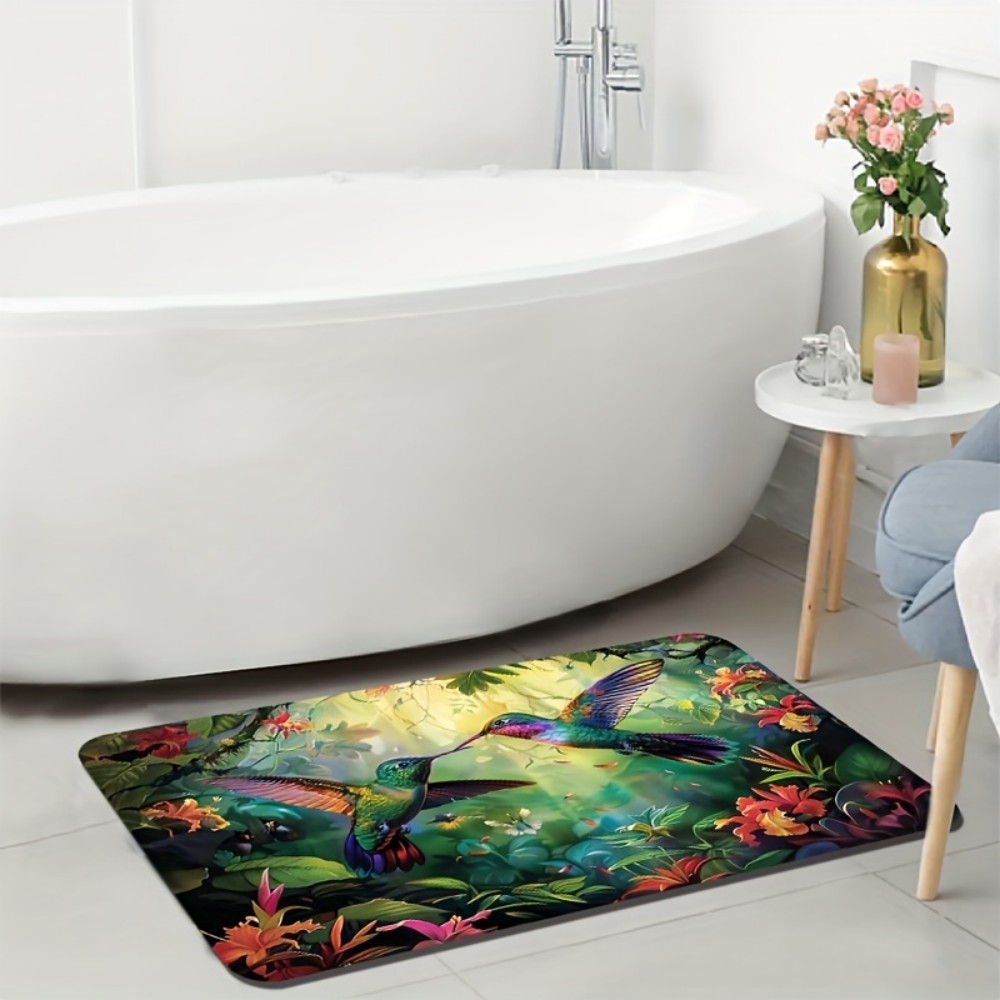 VIKAMA Bahar Sineği Kuşu Tropi - Home Bathroom Floor Mats incelemesi ve fiyatı