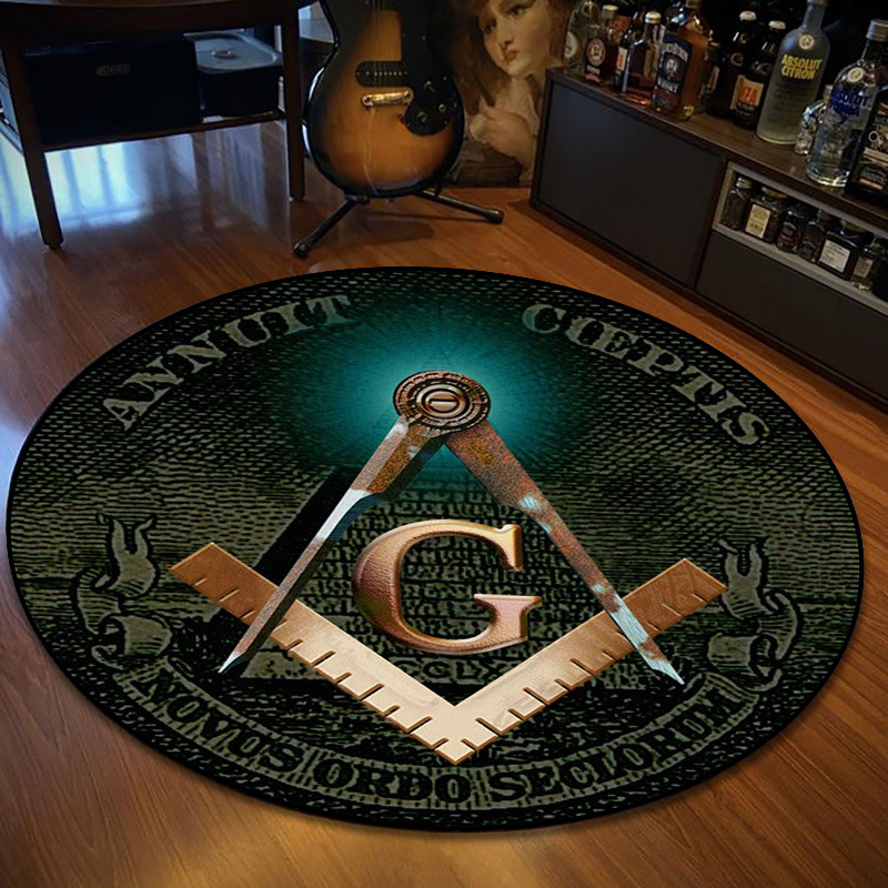 Retro mason desen halı yuvarla - Home Bathroom Floor Mats incelemesi ve fiyatı